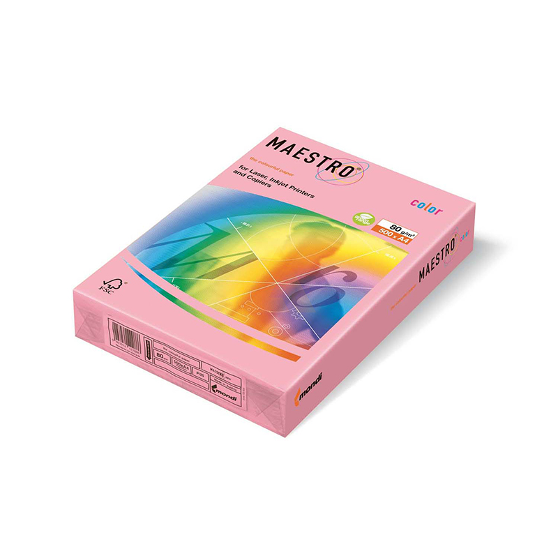 Бумага "IQ Color PALE" А4,  160 г/м, 250 л., розовая