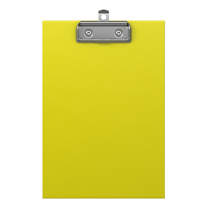 Папка-планшет с зажимом А5 Erich Krause "Neon", желтый