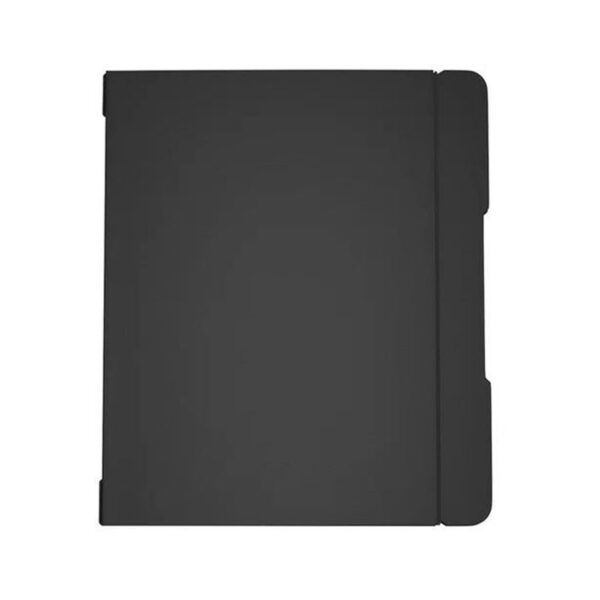 Тетрадь 96 л DoubleBook. Черный, с 2 сменными блоками, обложка на резинке съемная, пластик