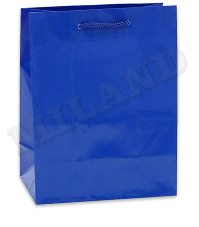 Пакет подарочный 26,4х32,7х13,6 см "Классика", синий