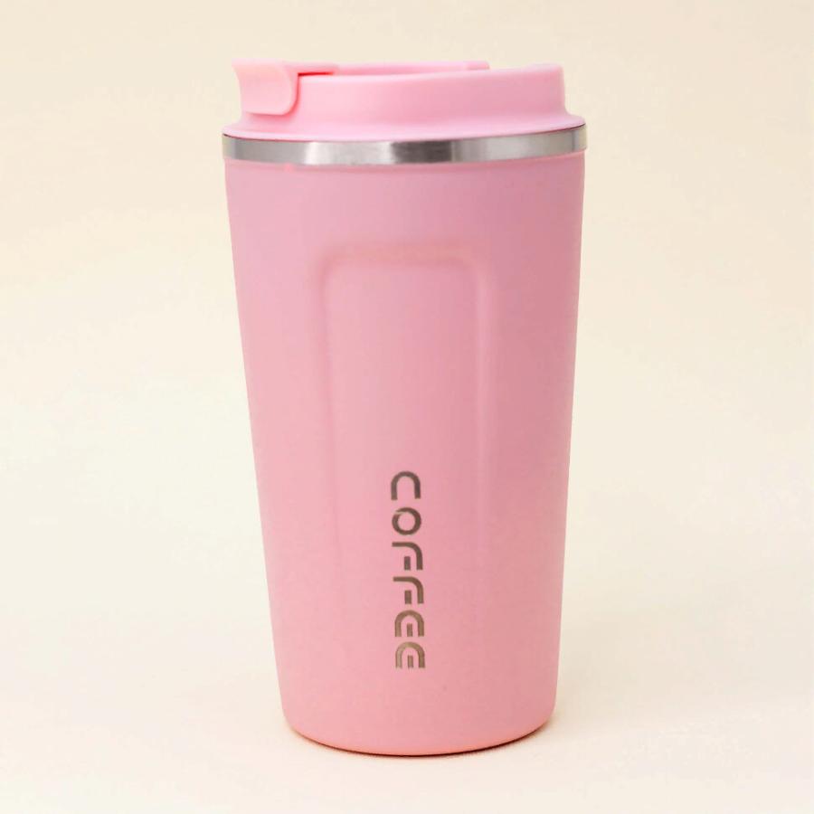 Термокружка 500 мл "Matte Coffee", pink