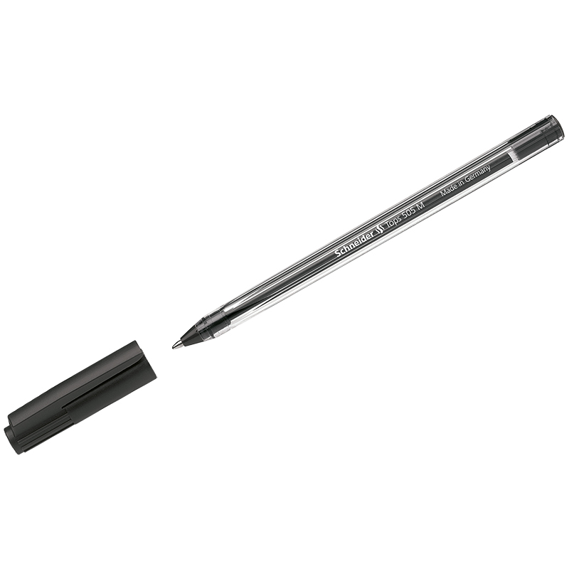Ручка шариковая Schneider "Tops 505 M"  0,8 мм, черная