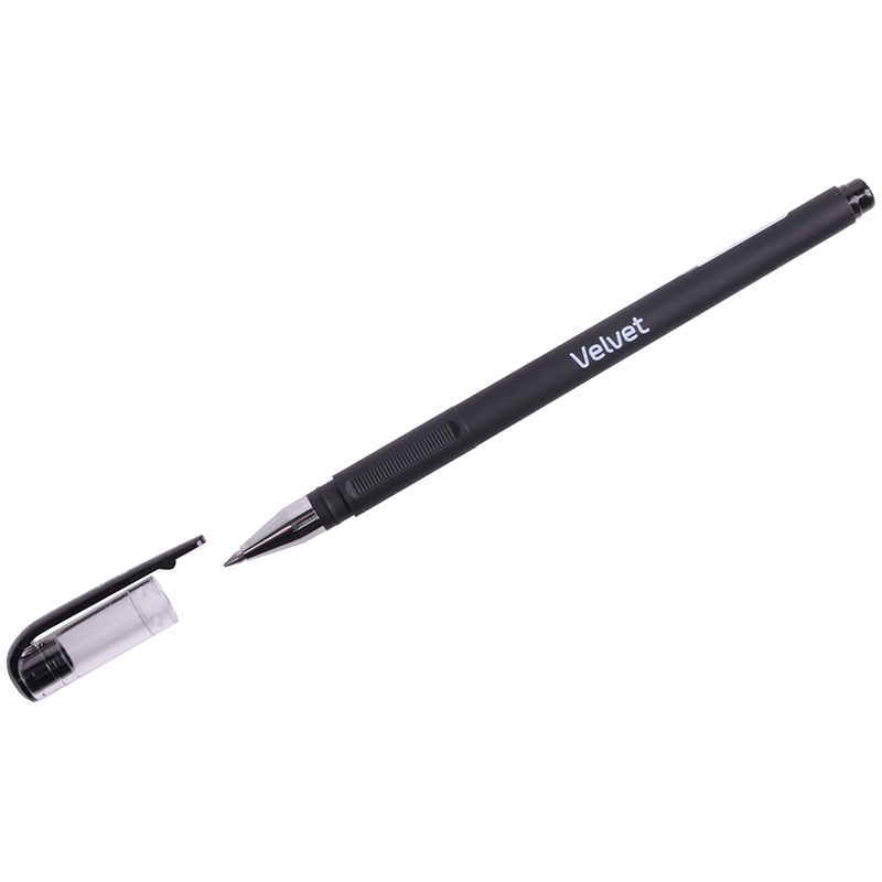 Ручка гелевая Berlingo "Velvet" 0,5 мм, черная