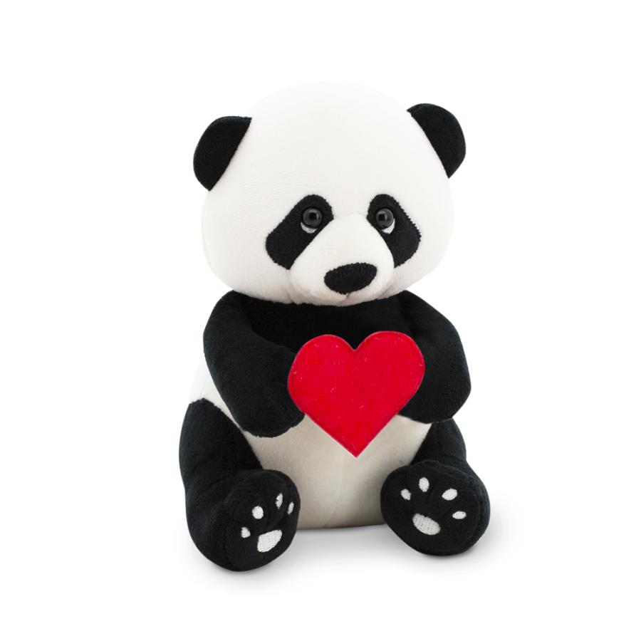 Игрушка мягкая "Панда Бу: С красным сердцем" 20 см
