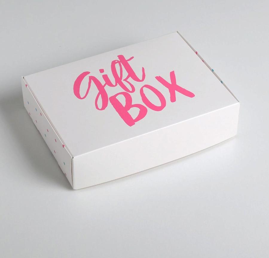 Коробка подарочная складная «Гифт бокс», 21×15×5 см