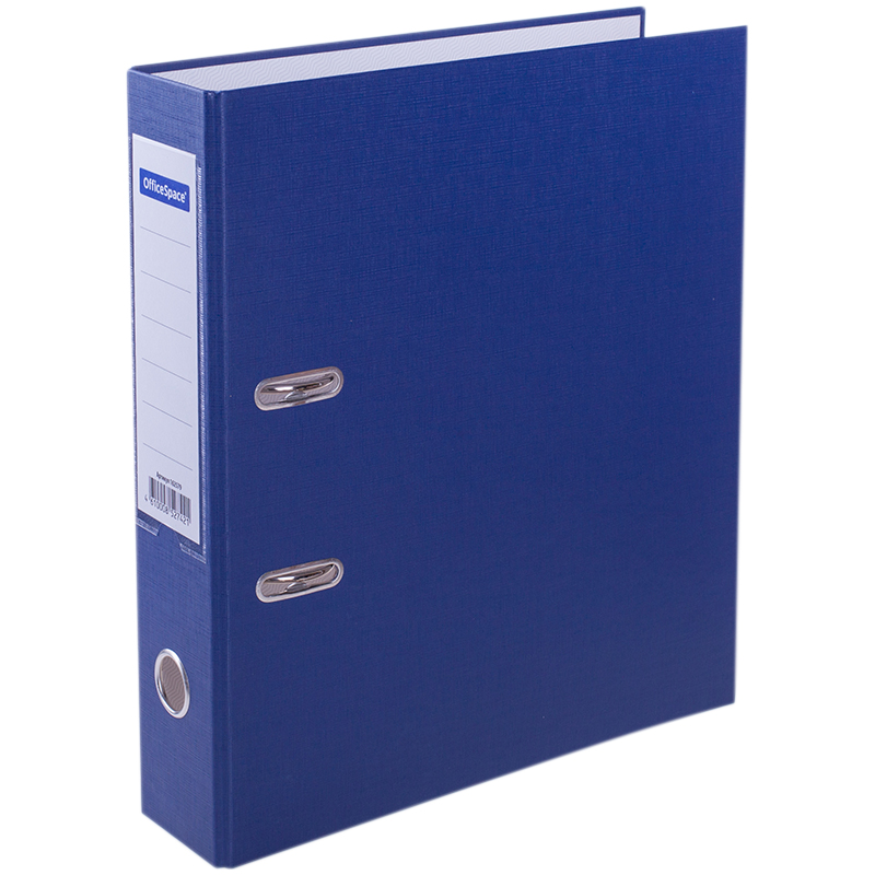 Папка-регистратор Office Space ПВХ, 70 мм, синяя