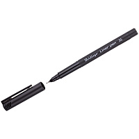 Ручка капиллярная Berlingo 0,4 мм, черная
