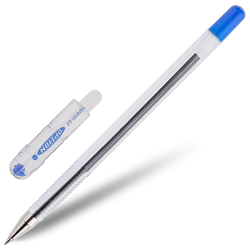 Ручка шариковая MunHwa "Option" 0,5 мм масляная, синяя