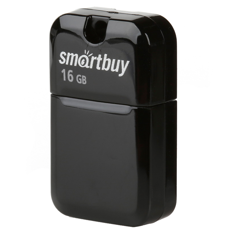 Флэш-драйв Smart Buy "Art" 16GB USB 2.0, черный 