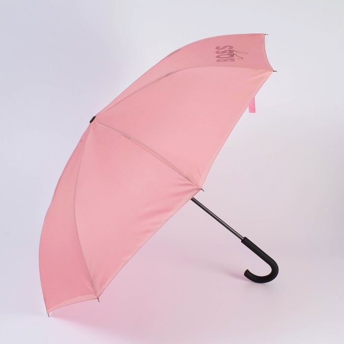Зонт-трость "Lady boss", d-108 см, розовый