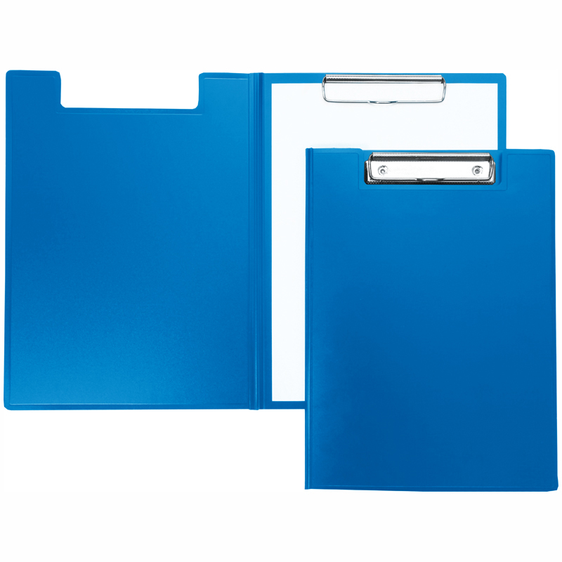 Папка-планшет с зажимом Berlingo, пластик, 1500 мкм, синий