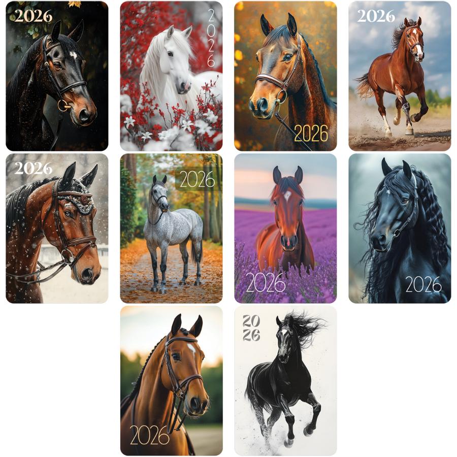 Календарь карманный "Природа", глянцевая ламинация, ассорти  2026 год