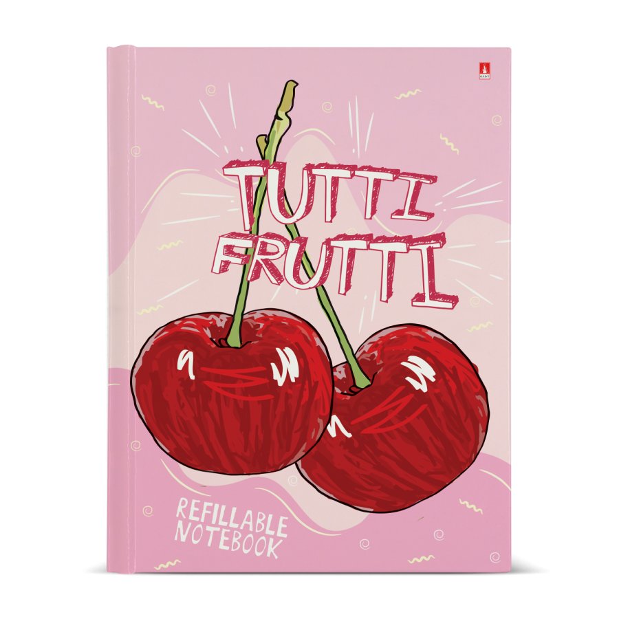 Тетрадь на кольцах 80 л. TUTTI FRUITI