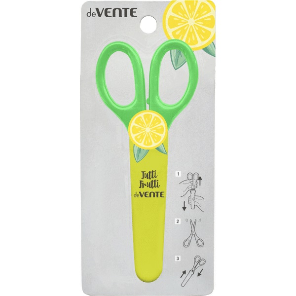Ножницы детские deVENTE Tutti-Frutti Lemon, 13,5 см