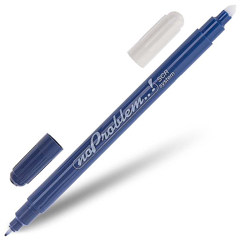 Ручка капилярная "NO PROBLEM" 0,7 мм, пиши-стирай, синяя