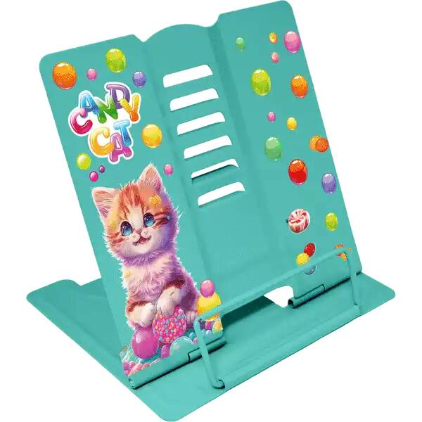 Подставка для книг deVENTE "Candy Cat", металлическая, 20x19 см