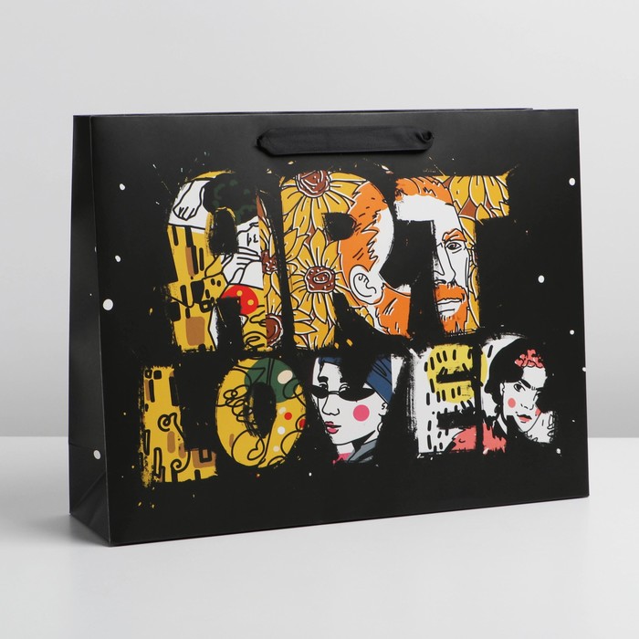 Пакет подарочный 40 × 31 × 11,5 см "Art Lover"