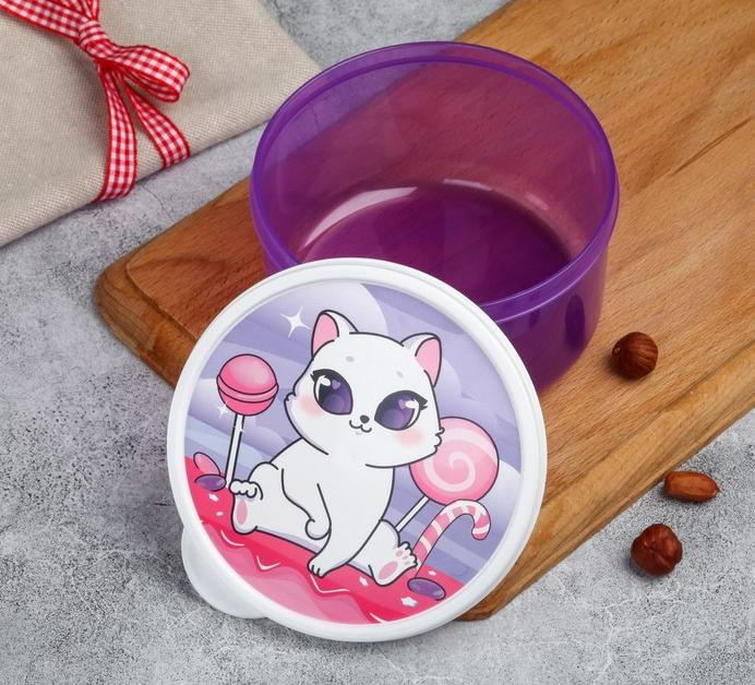 Ланч-бокс 500 мл "Кошечка"