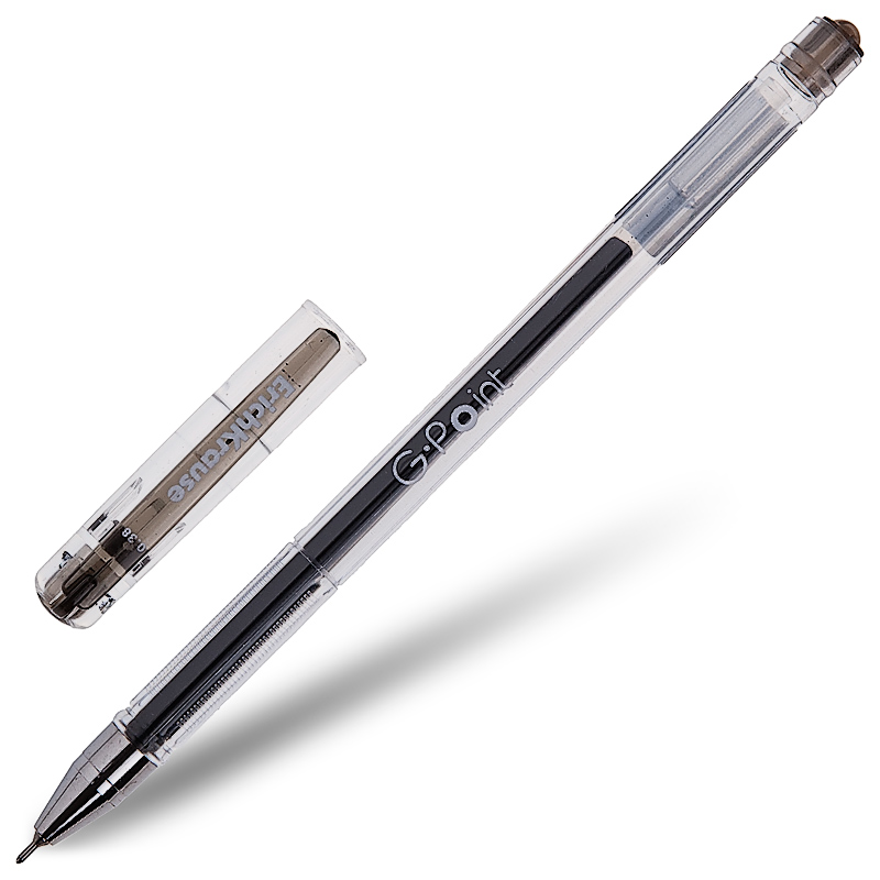 Ручка гелевая Erich Krause "G-POINT" 0,38 мм, черная