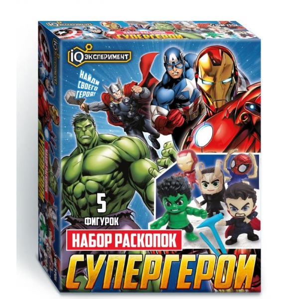 Настольная игра "Раскопки. Супергерои"