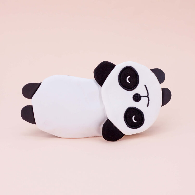 Маска для сна гелевая "Resting Panda", white