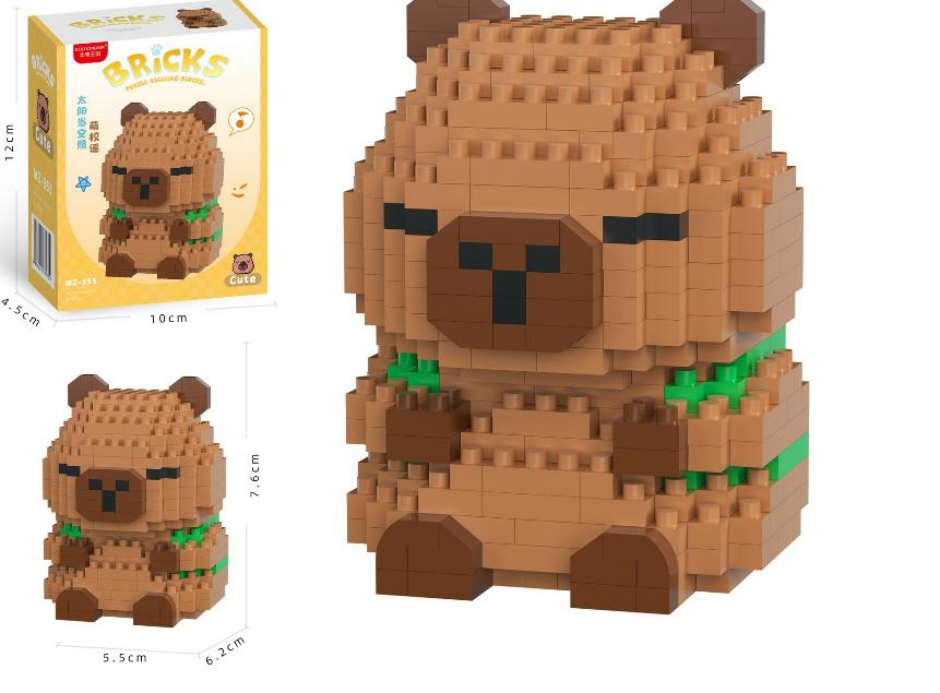 Конструктор Капибара с рюкзаком