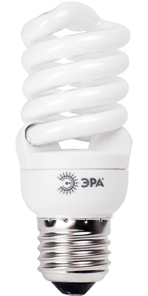 Лампа Jazzway PESL-SH-15W-840-E27 45х126 (лампа люминисцентная, комп. спираль)