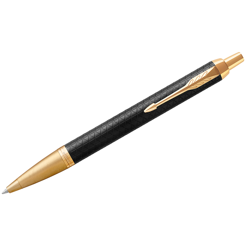 Ручка шариковая Parker "IM" Premium Black/Gold GT с гравировкой