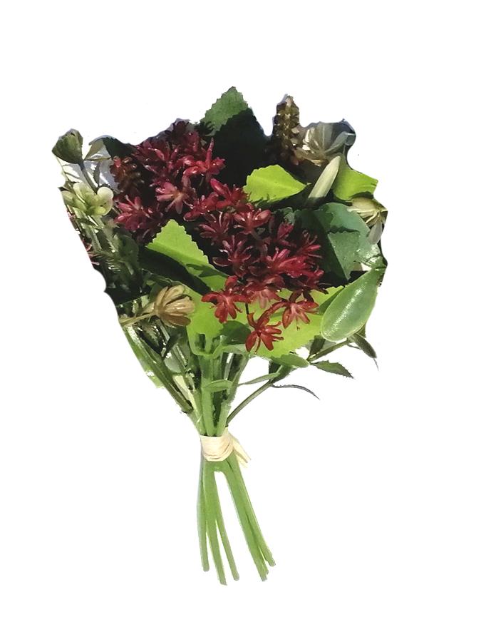 Букет искусственных цветов "Весеняя сказка" из полипропилена, 26x17x10 см
