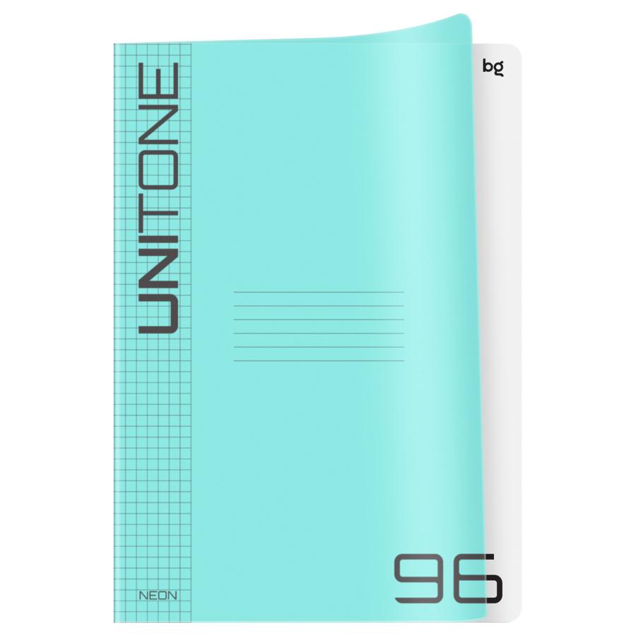 Тетрадь А4  96 л  UniTone. Neon. пластиковая обложка? ytjy ujke,jq