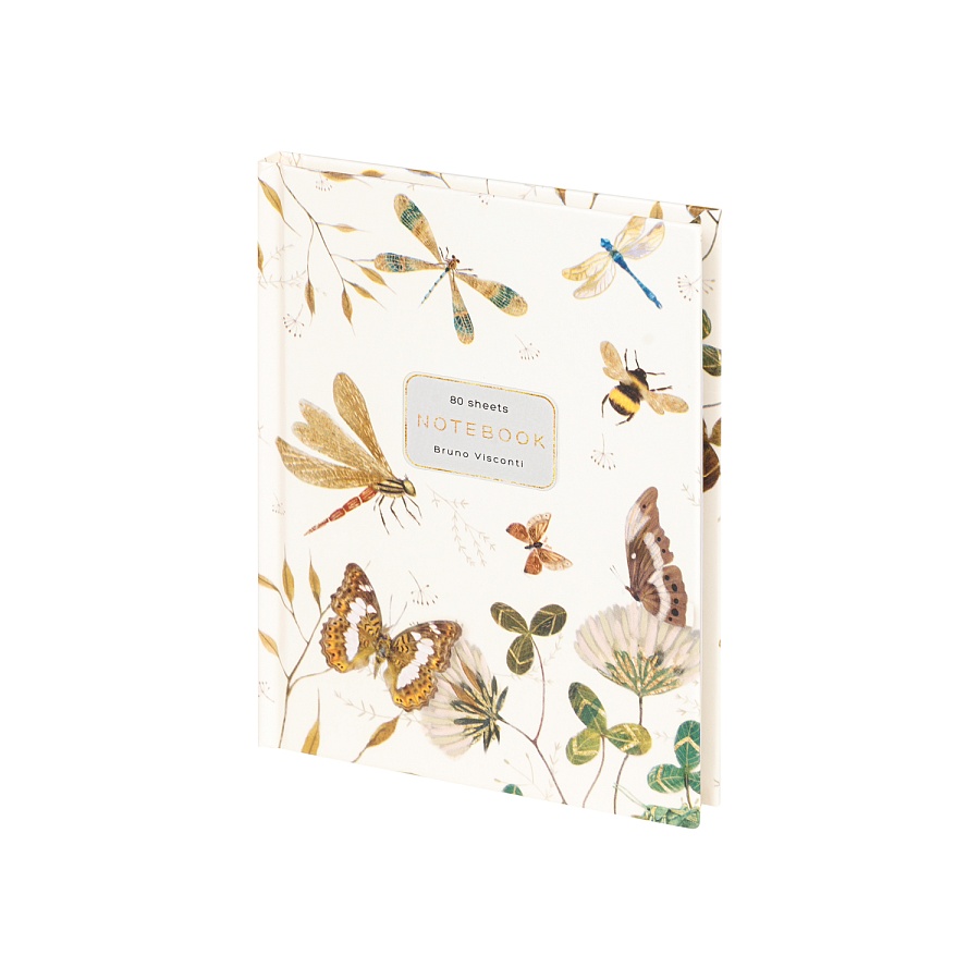 Блокнот  А6  80 л. "БАБОЧКИСТРЕКОЗЫ"