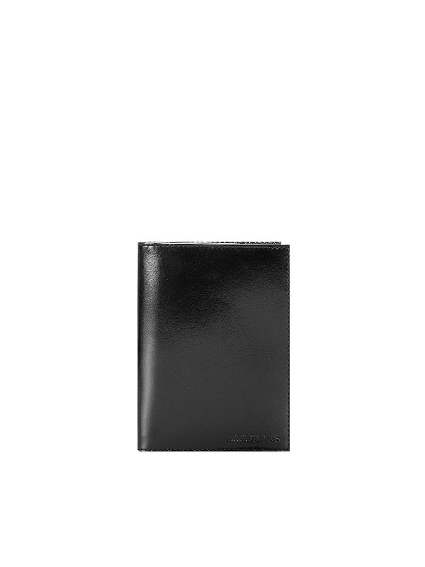 Бумажник водителя кожа 90х125 мм, черный 