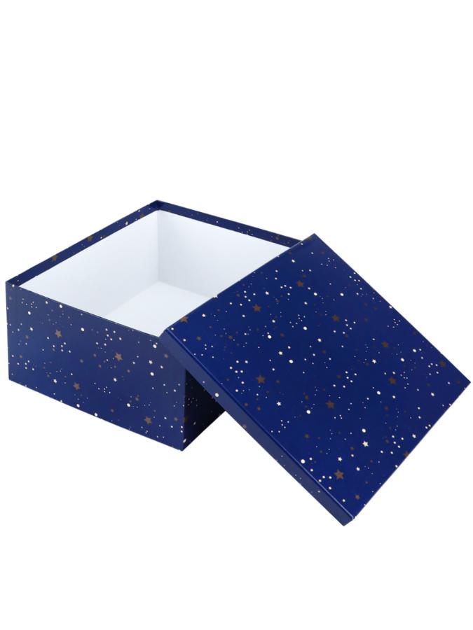 Подарочная коробка "Звездная ночь" 15,5 х 15,5 х 9 см (3)