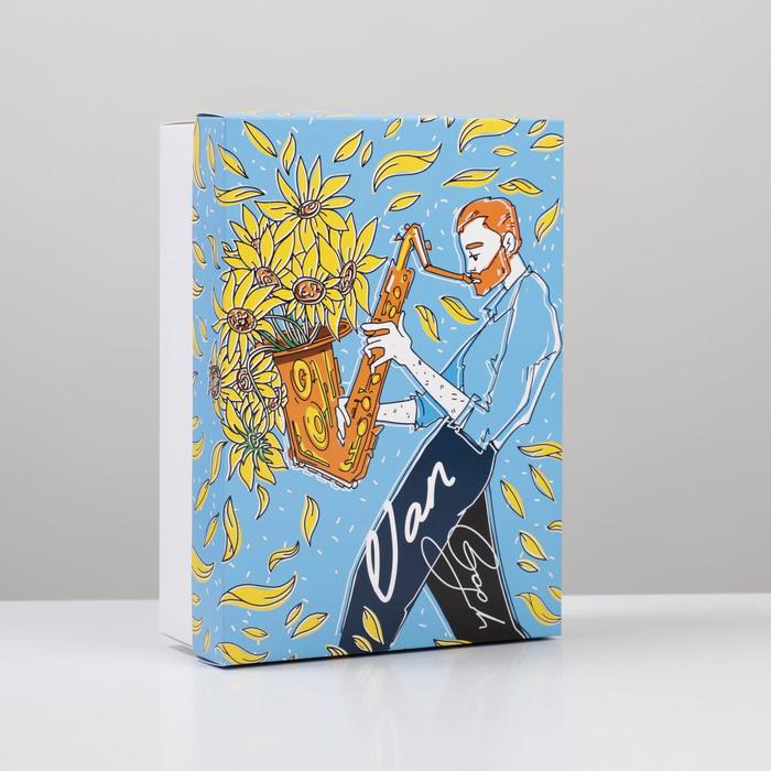 Коробка складная «Ван Гог»,  21×15×7 см