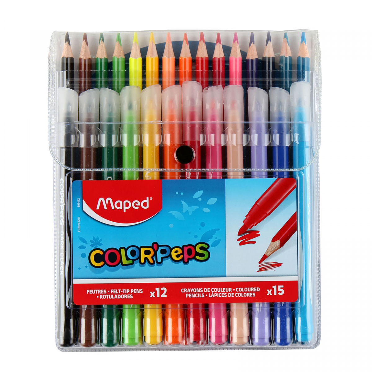 Набор для рисования Maped "Colorpeps", 27 предметов