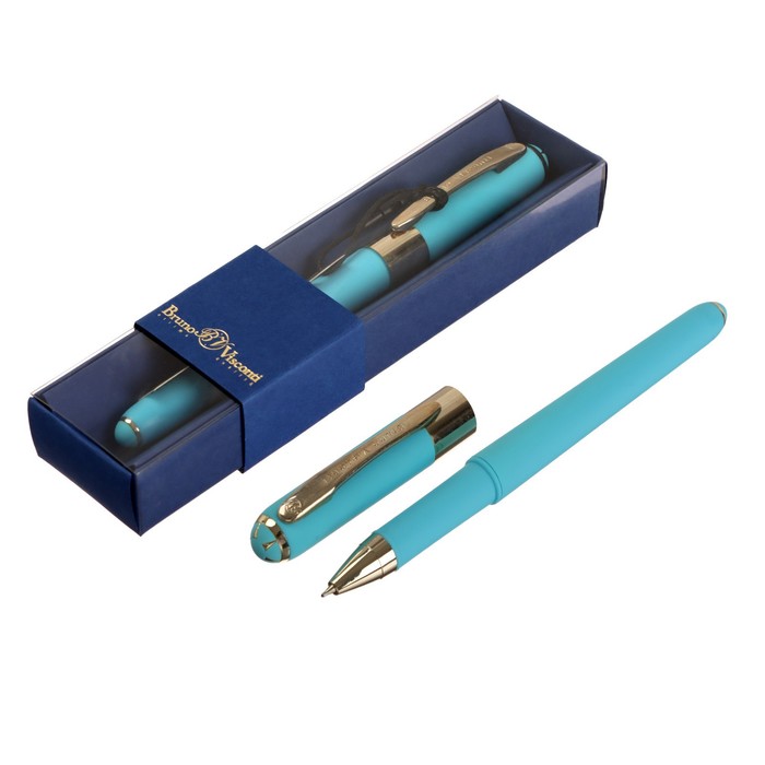 Ручка шариковая Bruno Visconti "PALERMO" 0,7 мм синяя, синий корпус, синяя коробка