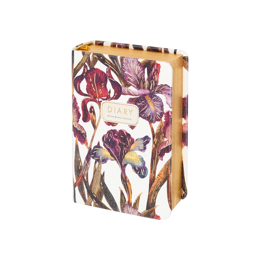 Книжка записная А7 "FLORA.Ирисы"