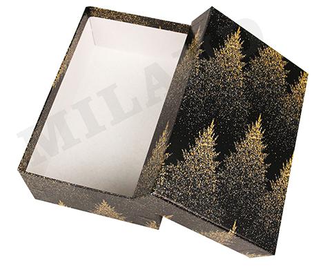 Подарочная коробка "Зимний лес", 17х11х6 см