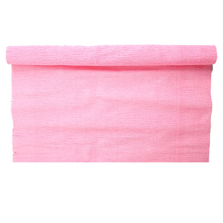 Цветная бумага креповая Attomex, рулон 50х250 мм 140г/м , ярко-розовая