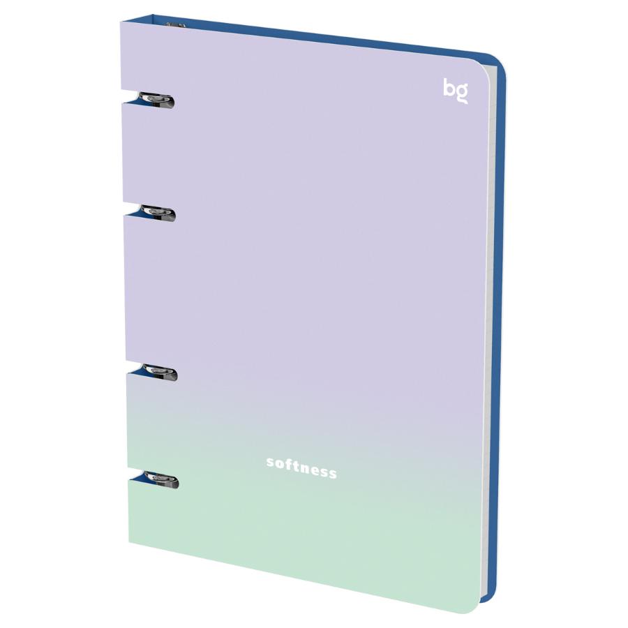 Тетрадь на кольцах 120 л. Softness. soft-touch,