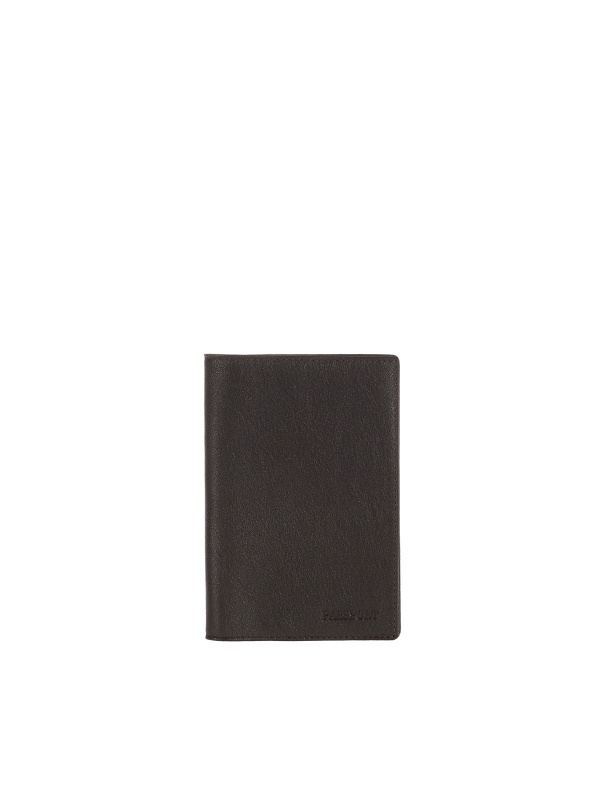 Обложка для паспорта "Estet" кожа, темно- коричневая