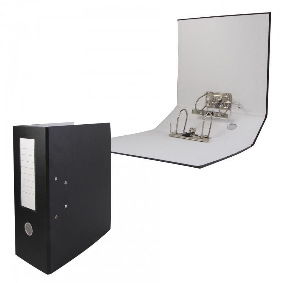 Папка-регистратор Expert Complete Classic ПВХ, 125 мм, черный, 2 механизма