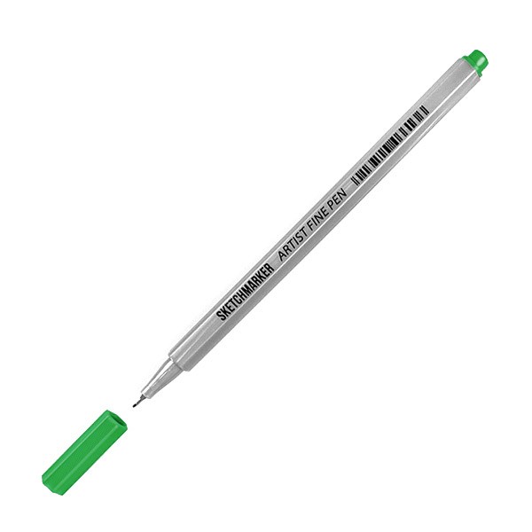 Ручка капиллярная SKETCHMARKER Artist fine pen, зеленая