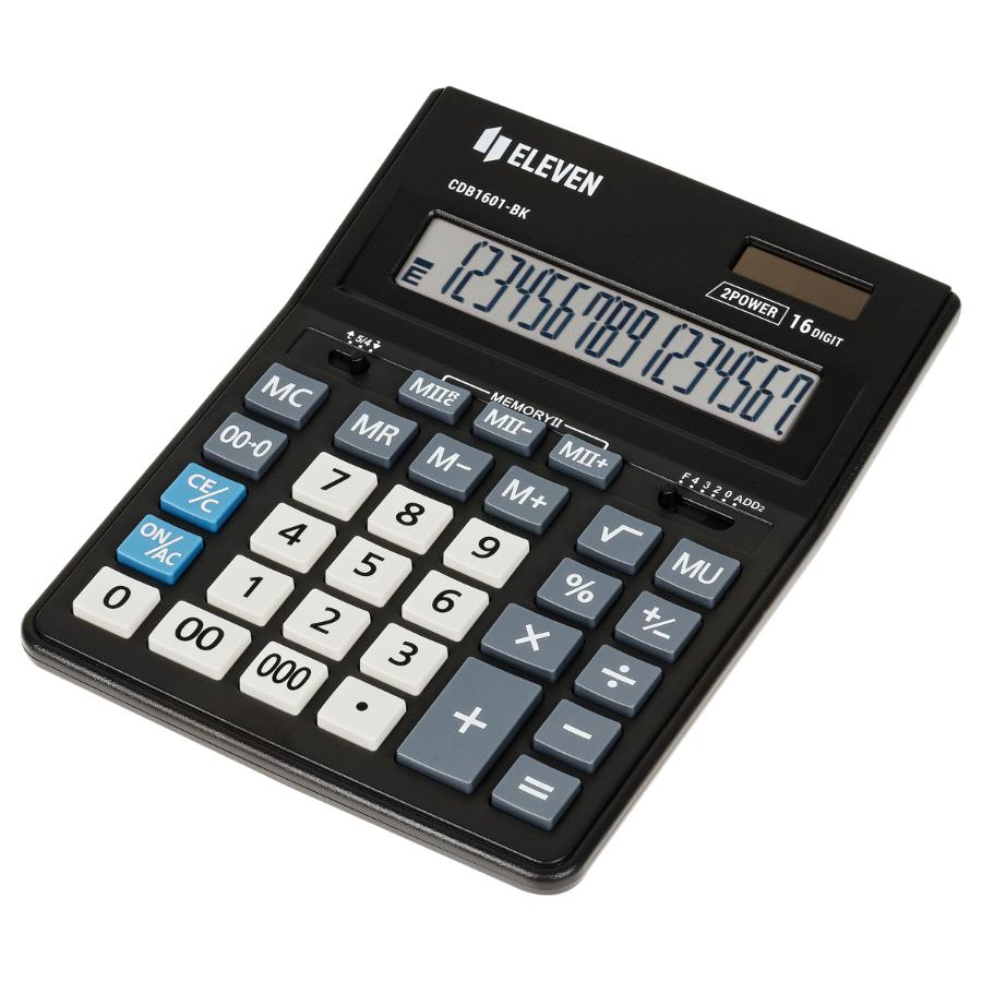 Калькулятор "Eleven Business Line CDB1601-BK" 16 разрядный, настольный