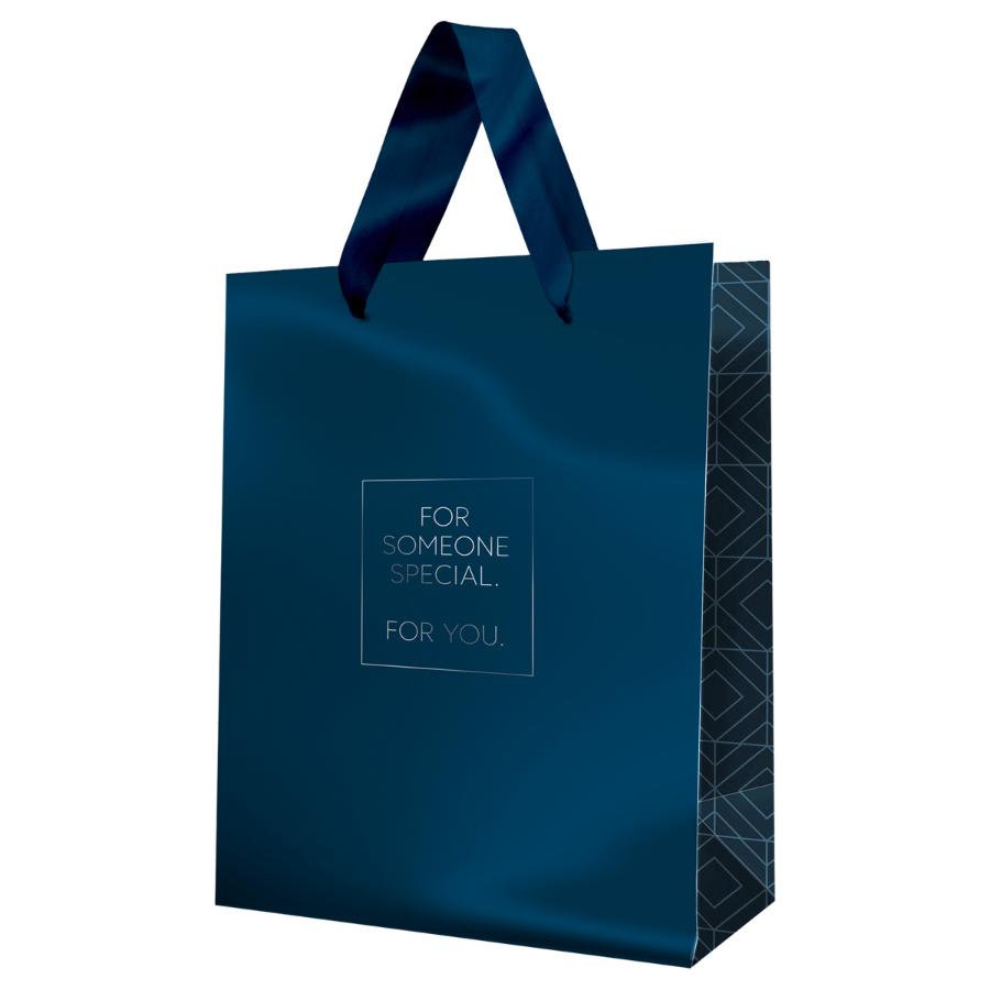 Пакет подарочный 18х23х10 см "Классика стиля", мат. ламин, фольга