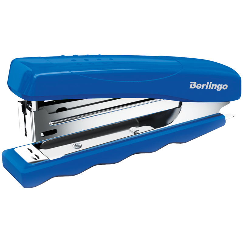 Степлер Berlingo "Comfort" пластиковый, №10 до 16л., синий