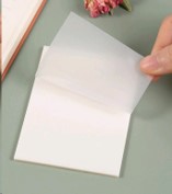 Бумага с липким слоем 75х75, прозрачная