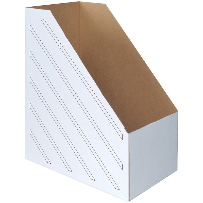 Стойка-уголок для бумаг Office Space, ширина 150 мм, картонная, белая