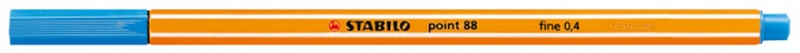 Ручка капиллярная STABILO "Point 88", 0,4 мм, ультрамарин 