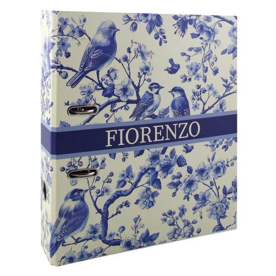 Папка-регистратор FIORENZO "Blue birds", 75мм
